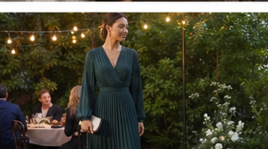 Redaktionell bild: Accessoarer till festklänning – smycken, väska & sjal